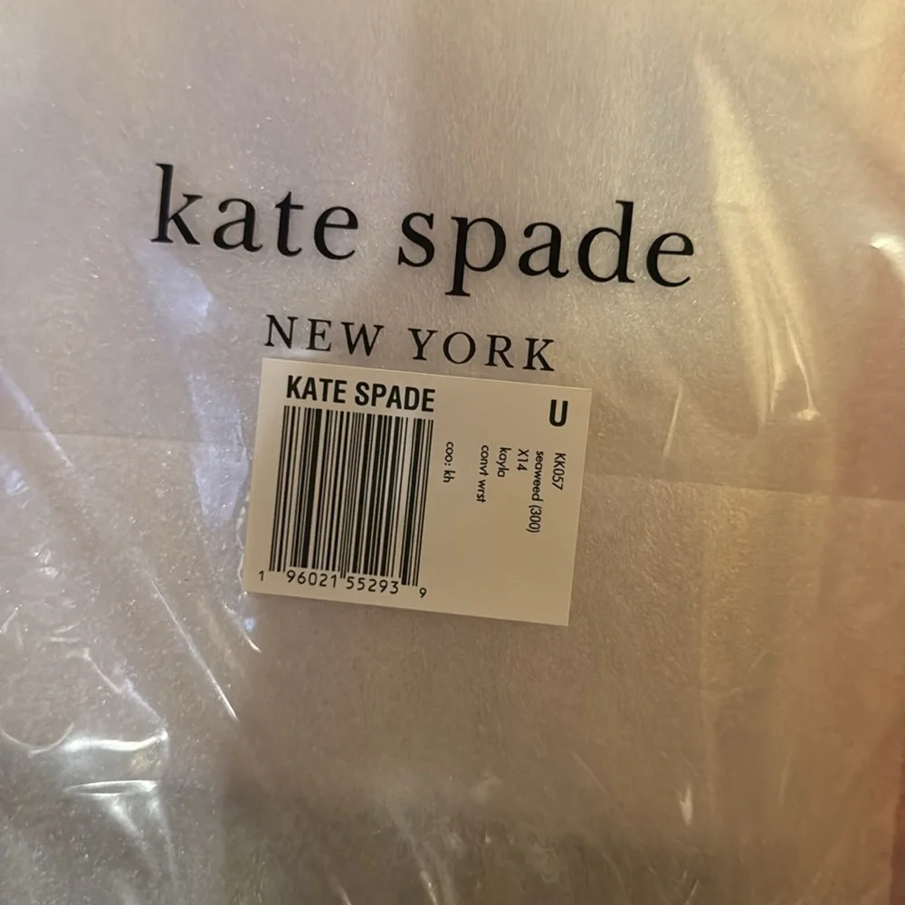 New Kate Spade Seaweed Kayla Convertible Wristlet‎